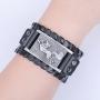 fishhook Celtic Knot Fox Smart Symbol Bangle Talisman Amulet Leather Bracelet