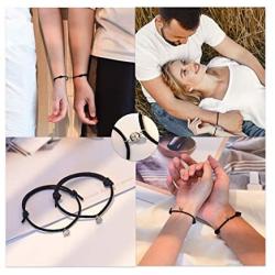 Tarsus Magnetic Couple Bracelet Set Vows of Eternal Love Jewelry Gifts for Couple Bestfriend
