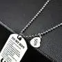 NOVLOVE Inspirational Birthday Gift to My Son from Mom Always Remember You are Braver Stainless Steel Dog Tag Necklace Pendant NOVLOVE Inspirational Birthday Gift to My Son from Mom Always Remember You are Braver Stainless Steel Dog Tag Necklace Pendant