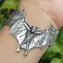 Cosplay jewelry Gothic Winged Bat Vampire Dracula Horror Halloween Wicca Wiccan Magic Witch Fantasy fairy tale Shiny Polished Silver Pewter Metal Wrist Bracelet Bangle Cuff Boys Girls Men Women Unisex Cosplay jewelry Gothic Winged Bat Vampire Dracula Horror Halloween Wicca Wiccan Magic Witch Fantasy fairy tale Shiny Polished Silver Pewter Metal Wrist Bracelet Bangle Cuff Boys Girls Men Women Unisex