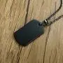 VNOX Personalized Jewelry for Dad to My Dad Stainless Steel Dog Tag Pendant Necklace for Dad from Daughter, Son, Wife