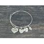 Infinity Collection Grandma Bracelet-Bangle Bracelet- Grandma Jewelry, for Grandmas & Nanas