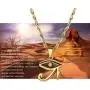 PROSTEEL Stainless Steel Ankh Necklace, Eye of Horus Necklace, Ancient Egyptian Symbol of Protection, Come Gift Box