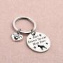 FUSTMW Dog Owner Gifts Best Boxer, Boston Terrier, Golden Retriever Mom Ever Keychain Gift Dog Lover Gifts Paw Print Jewelry Animal Pet Owner Rescue Gift