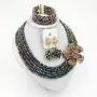 aczuv Classic African Beads Jewelry Set Nigerian Wedding Bridal Bridesmaids Jewelry Sets aczuv Classic African Beads Jewelry Set Nigerian Wedding Bridal Bridesmaids Jewelry Sets