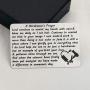 WSNANG Hairdressers Prayer Wallet Card Hair Stylist Gift Hair Cutter Barber Gift Inspirational Hairdresser Jewelry Gift for Hair Stylists