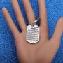 WUSUANED Oilfield Worker Gift Oilfield Workers Prayer Keychain Oilfield Wife Jewelry Gift for Girlfriend Daughter