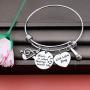 Eigso Music Themed Bracelet Music Charm Jewelry Music Lover Gifts Singer Gift Music Teacher Bracelet