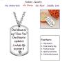 AGR8T Pendant Necklace for Women Girls Boyfriend Girlfriend Birthday Gifts Women Jewelry I Love You