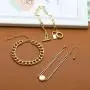 Honsny 12PCS Chain Bracelets for Women 14K Gold Plated Pearl Lock Flat Cable Chain Beaded Bracelets Adjustable Link Chain Bracelet Set Dainty Paperclip Jewelry Set Honsny 12PCS Chain Bracelets for Women 14K Gold Plated Pearl Lock Flat Cable Chain Beaded Bracelets Adjustable Link Chain Bracelet Set Dainty Paperclip Jewelry Set