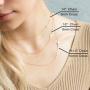 Turandoss Cross Necklace for Women - 14K Gold Filled Small Cross Pendant Simple Sideways Cross Necklace for Women Jewelry Gifts 14 16 Inches Chain Gold/White God/Rose Gold