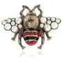 Fashion Enamel Bumblebee Bee Rings, Vintage Pearl Crystal Rhinestone Natural Insect Bee Animal Knuckle Ring Middle Finger Ring Jewelry Women Girl Fashion Enamel Bumblebee Bee Rings, Vintage Pearl Crystal Rhinestone Natural Insect Bee Animal Knuckle Ring Middle Finger Ring Jewelry Women Girl