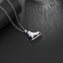 3D Adorable Ice Skate Charm Double-sided Pendant Necklace For Girls women
