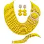 aczuv Crystal Royal Blue Beads Jewelry Set African Necklaces for Women Nigerian Wedding Jewelry Sets aczuv Crystal Royal Blue Beads Jewelry Set African Necklaces for Women Nigerian Wedding Jewelry Sets