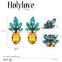 Statement Earrings Drop Dangle Earrings for Women Teen Girls Daily Wedding Party With Gift Box