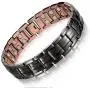Feraco Mens Copper Magnetic Bracelet for Arthritis Pain Relief Elegant 99.99% Solid Copper Bracelets with Double-Row Strong Magnets Feraco Mens Copper Magnetic Bracelet for Arthritis Pain Relief Elegant 99.99% Solid Copper Bracelets with Double-Row Strong Magnets
