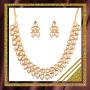 Touchstone Indian Bollywood Handcrafted Traditional Royal Mughal Kundan Polki Meenakari Enamel Colorful Wedding Designer Jewelry Necklace Choker Set in Gold and Silver Tone for Women.