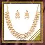 Touchstone Indian Bollywood Handcrafted Traditional Royal Mughal Kundan Polki Meenakari Enamel Colorful Wedding Designer Jewelry Necklace Choker Set in Gold and Silver Tone for Women.
