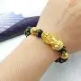 HiRinK 3Pcs Feng Shui Good Luck Bracelets- Lucky Charm Pi Xiu Pi Yao Bracelet Chinese Dragon Attract Good Luck and Wealth Jewelry Adjustable Elastic for Men Women HiRinK 3Pcs Feng Shui Good Luck Bracelets- Lucky Charm Pi Xiu Pi Yao Bracelet Chinese Dragon Attract Good Luck and Wealth Jewelry Adjustable Elastic for Men Women