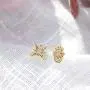 MYEARS Women CZ Stud Earrings Gold Diamond Cubic Zirconia Asymmetry 14K Gold Filled Tiny Boho Beach Simple Delicate Handmade Hypoallergenic Jewelry Gift MYEARS Women CZ Stud Earrings Gold Diamond Cubic Zirconia Asymmetry 14K Gold Filled Tiny Boho Beach Simple Delicate Handmade Hypoallergenic Jewelry Gift