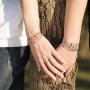 MISSLOVE Blessed Bracelet 925 Sterling Silver Jewelry Good Luck Gift