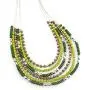 LookLove Womens Jewelry Shades of Green Bead Necklace (16'' with 3'' Extender) Earrings (3'') and Bracelet (6 Stretch Bracelets) Set LookLove Womens Jewelry Shades of Green Bead Necklace (16'' with 3'' Extender) Earrings (3'') and Bracelet (6 Stretch Bracelets) Set