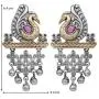 Aheli Oxidised Antique Afghani Tribal Dangle Drop Earrings Ethnic Indian Traditional Bollywood Stylish Party Wear Jewelry for Women Girls