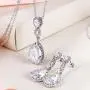 EVER FAITH Wedding 8-Shape Zircon Jewelry Set Austrian Crystal EVER FAITH Wedding 8-Shape Zircon Jewelry Set Austrian Crystal