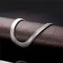 U7 Herringbone Chain Stainless Steel Flat Link Hypoallergenic Snake Chain Necklace 18-30 Inch, Silver Black Gold Color U7 Herringbone Chain Stainless Steel Flat Link Hypoallergenic Snake Chain Necklace 18-30 Inch, Silver Black Gold Color