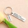FUSTMW Christian Keychain Religious Gifts Bible Verse Jewelry Rejoice in Hope Be Constant in Prayer Romans 12:12 Scripture Key Chains Gifts