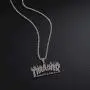 Thrasher Magazine Flame Pendant Necklace Men Hip-Hop Rock Titanium Stainless Steel Gold Chain Necklace Fashion Man Jewelry,Gold Thrasher Magazine Flame Pendant Necklace Men Hip-Hop Rock Titanium Stainless Steel Gold Chain Necklace Fashion Man Jewelry,Gold