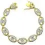 FW Jewelry Bling Iced Out Mariner Cuban Link Chain Hip hop Silver Gold Rapper Chain for Men Women in 7 8 9 18 20 24 30 Inches