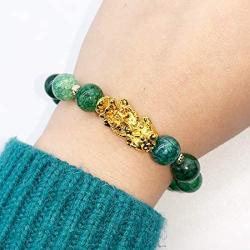 YGLINE 7 Chakra Stone Bead Bracelets Yoga Reiki Healing Crystals Gemstone Beaded Bracelet Friendship Inspirational Charm Bracelet for Women Men