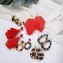 XIJIN 6 Pairs Tassel Earrings for Women Girls Bohemian Red Tassel Dangle Earrings Statement Acrylic Earrings Set XIJIN 6 Pairs Tassel Earrings for Women Girls Bohemian Red Tassel Dangle Earrings Statement Acrylic Earrings Set
