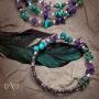 $80Tag Certified Navajo Native Turquoise AMETHYST Adjustable Wrap Bracelet 12739-1 Made By Loma Siiva $80Tag Certified Navajo Native Turquoise AMETHYST Adjustable Wrap Bracelet 12739-1 Made By Loma Siiva