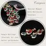 Campsis Gold Bride Wedding Statement Necklace Bridal Crystal Peacock Neckalce Earrings Jewelry Set for Women Campsis Gold Bride Wedding Statement Necklace Bridal Crystal Peacock Neckalce Earrings Jewelry Set for Women
