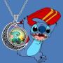 SEIRAA Lilo Stitch Necklace Stitch and Turtle Necklace Jewelry Ohana Jewelry Gift for Family