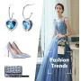 Statement Earrings Drop Dangle Earrings for Women Teen Girls Daily Wedding Party With Gift Box