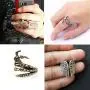 11 Pcs Vintage Frog Rings Cute Animal Open Ring Retro Snake Rings Set Full Finger Ring Statement Biker Punk Rings for Women Girls Men 11 Pcs Vintage Frog Rings Cute Animal Open Ring Retro Snake Rings Set Full Finger Ring Statement Biker Punk Rings for Women Girls Men