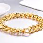 U7 Thick Chain Choker Men Women Fashion Alloy Gold Looking Chunky Oversize Link Necklace 16'' 18'' 20'' 22''