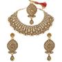 MUCH-MORE Fashion Necklace Set with Pearl & Crystal Stone for Women (104LCT)