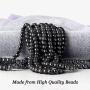 BONNY BOXX Natural Healing Gemstone Bracelet, 8mm Semi Precious Stone Bracelet for Men Women, Stress Relief Crystal Jewelry
