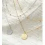 Layered Disc Pendant Choker Necklace for Women Girls 925 Sterling Silver 18K Gold Dainty Full Moon Circle Coin Collar Two-Double Chain Fashion Y Jewelry Gifts Box Birthday Wedding Layered Disc Pendant Choker Necklace for Women Girls 925 Sterling Silver 18K Gold Dainty Full Moon Circle Coin Collar Two-Double Chain Fashion Y Jewelry Gifts Box Birthday Wedding