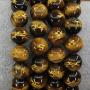 Amandastone Gem Semi Precious Gemstone 10mm Round Crystal Beads Stretch Bracelet 7 Inch Unisex