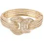 EVER FAITH Womens Austrian Crystal Wedding Art Deco 1920s Bride Bridesmaids Bangle Bracelet EVER FAITH Womens Austrian Crystal Wedding Art Deco 1920s Bride Bridesmaids Bangle Bracelet