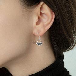 925 Sterling Silver RBG Dissent Collar Earrings Dangle Drop Jewelry Gifts for Women Fan of Ruth Bader Ginsburg