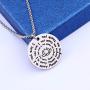 Hooponopono Prayer Necklace Im Sorry Please Forgive Me Thank You I Love You Spiritual Necklace