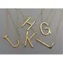 RINHOO Sideways Large Initial Necklace Gold Big Letter Script Name Stainless Steel Pendant Monogram Necklace for Women Gift(from Alphabet 26 A-Z) RINHOO Sideways Large Initial Necklace Gold Big Letter Script Name Stainless Steel Pendant Monogram Necklace for Women Gift(from Alphabet 26 A-Z)