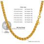 PROSTEEL Stainless Steel Chain Necklace for Men Women, Wheat Chain/Rope Chain/Box Chain, Black/Silver/Gold Tone, W:3mm/6mm, L: 18/20/22/24/26/28/30 inch, Come Gift Box