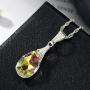 NEOGLORY AB Crystal Necklaces Earrings Jewelry Sets for Sensitive Skin Embellished with Crystals from Swarovski